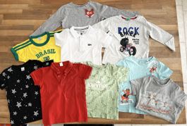 2 Langarmshirts, 7 Tshirts in gutem Zustand 