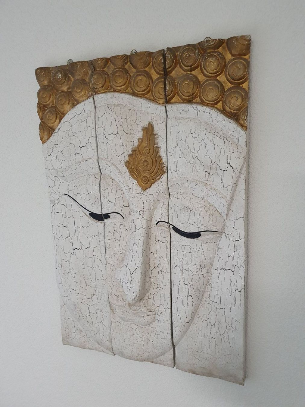 Sculture & Statue: Buddha Bild Holz 76 cm x 51 cm – Usato da Lachen SZ venduto da LinDiscount 4