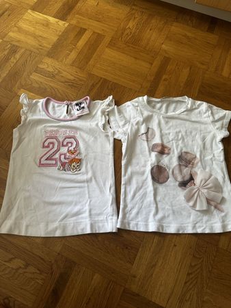 Monnalisa and Liu.Jo T-Shirts, Size 98/104