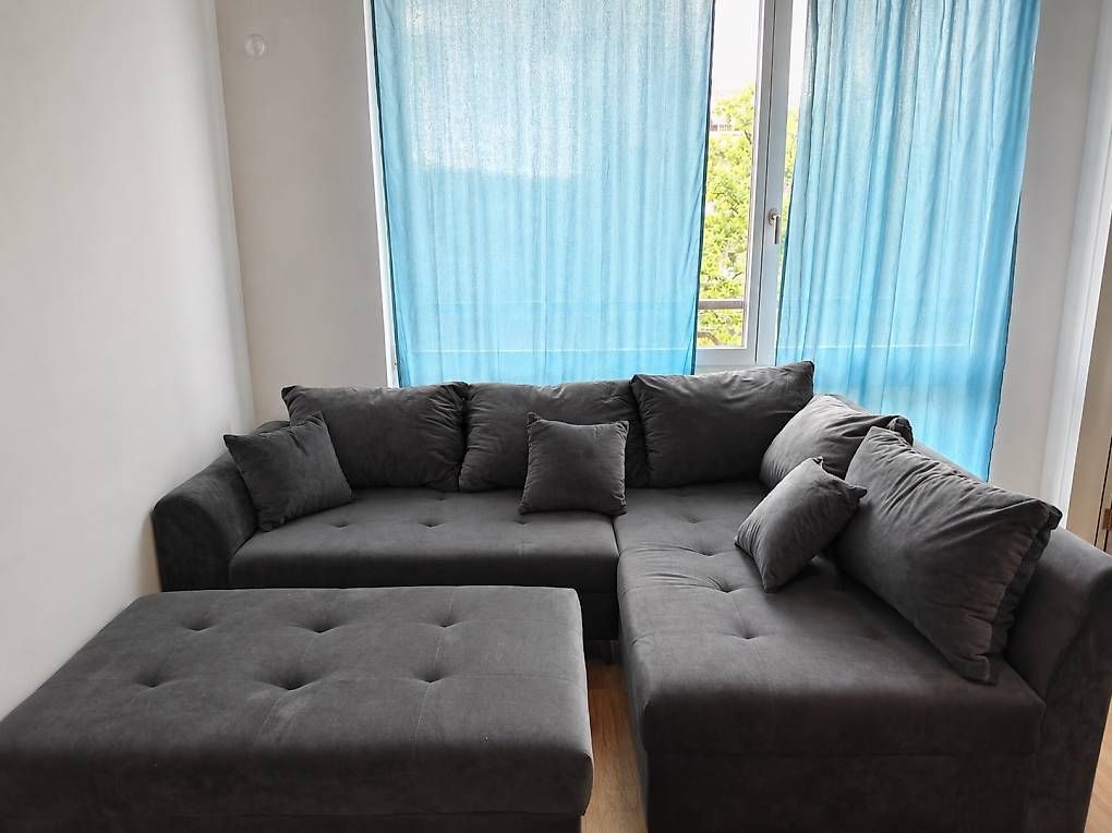 Divani: Ecksofa Anthrazit (Bern) – Usato da Bern venduto da lunashanaa