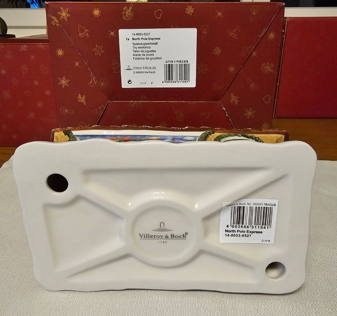 Villeroy & Boch Portacandele: Villeroy & Boch Winter Bakery Lebkuchenzug – Nuovo (secondo la descrizione) da Biel/Bienne venduto da crima 2