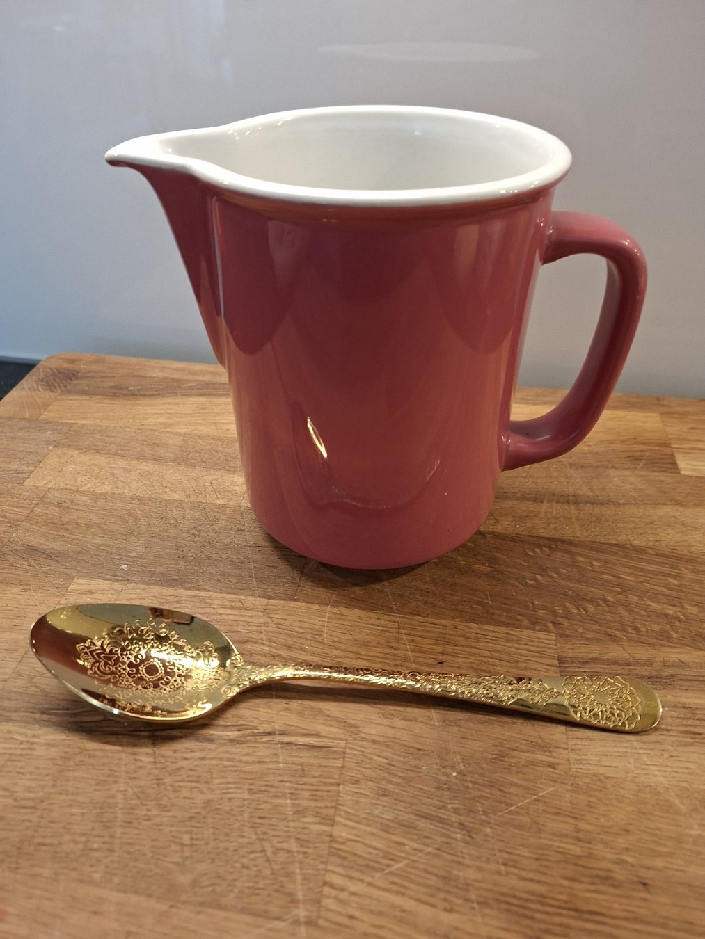 Rössler Caraffe: Rössler 1liter Krug rosa – Nuovo (secondo la descrizione) da Meinisberg venduto da Destiny1972 1
