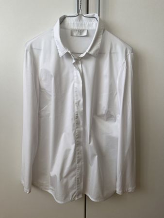 Hemdbluse FFC Grösse 38 Weiss neuwertig