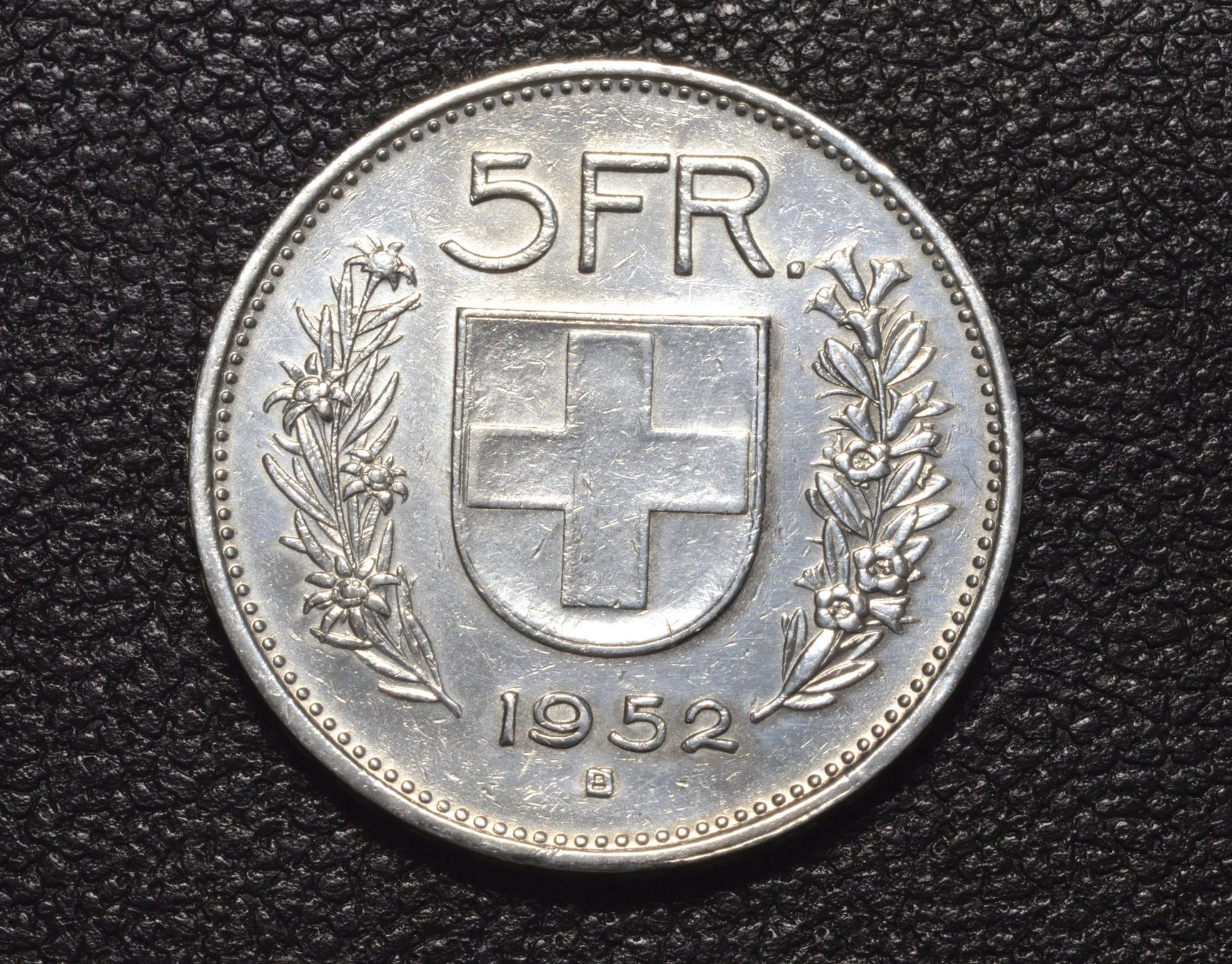 Alle Münzen: 5 Franken 1952 – Gebraucht aus Oberglatt ZH von ZH111 2
