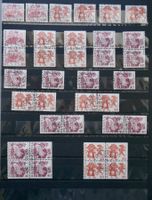 Lot ET - Vollstempel 1979 aus Markenheftchen SBK 596H2 598H1