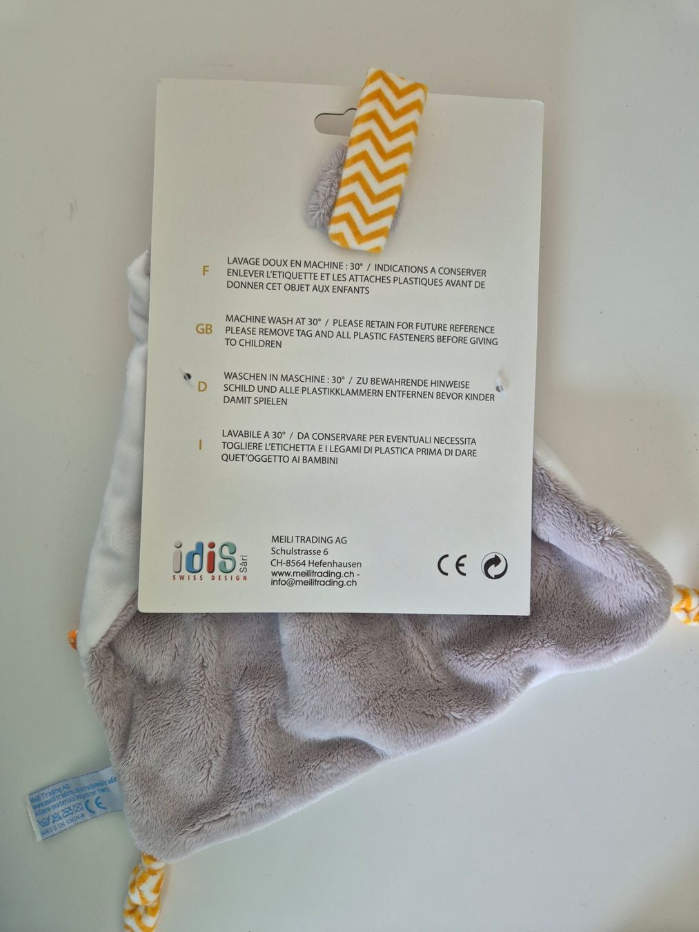 Spielzeuge: Zig Zag Schnuffeltuch Giraffe – Neu und originalverpackt aus Aarburg von i_c6r8 1