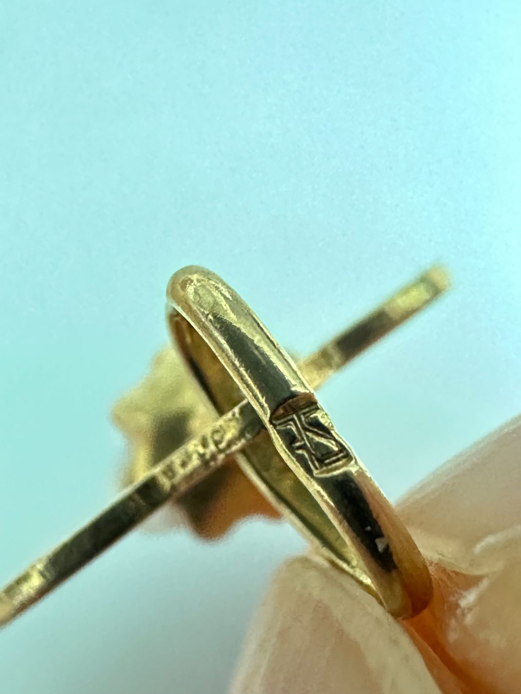 Anhänger: Vintage 18K Gold Anhänger – Gebraucht aus Onex von Antiqueshow 5