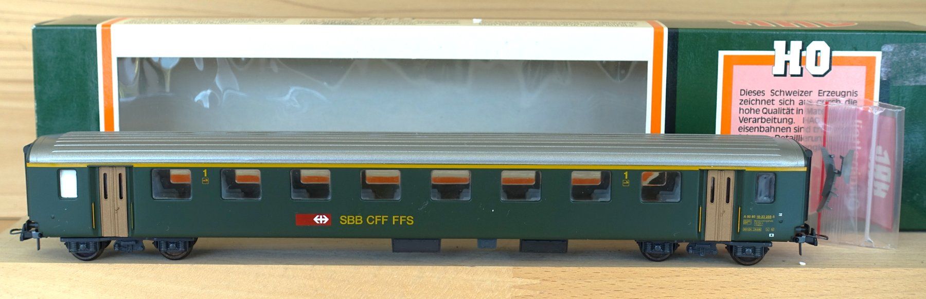 Hag Modelleisenbahnen: SBB-CFF EW I A, Hag Art. 482, AC. – Gebraucht aus Horw von SwissSteamMemories 1