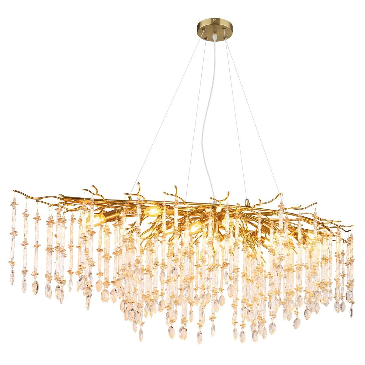 Lampadari & plafoniere: Pendelleuchte, Gold, 150 cm x 60 cm – Nuovo (secondo la descrizione) da Kreuzlingen venduto da Smart-Light 4