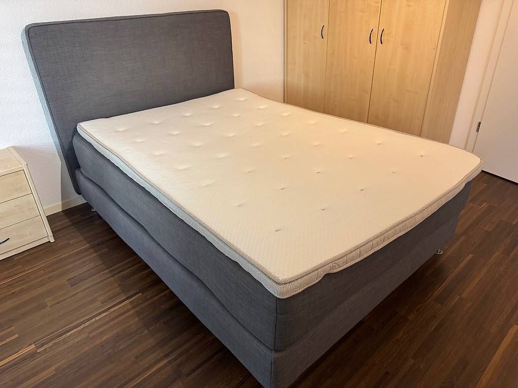 Betten: Boxspringbett 140 x 2000 Dunvik – Gebraucht aus Thierachern von C195andy