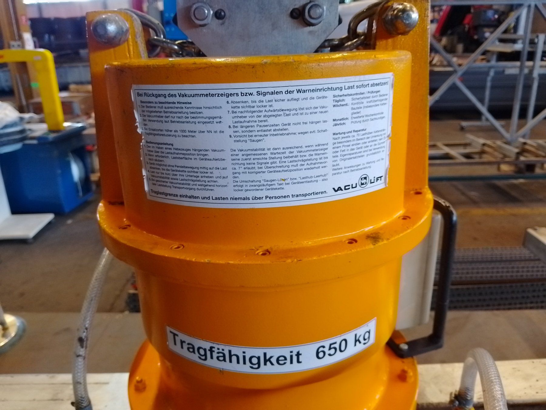 Tutte le macchine: Vacu-Lift Transporsystem – Usato da Sins venduto da art_r8km 6