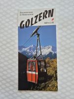 Prospekt Golzern 1400 m ü. M. mit Luftseilbahn und Wander...