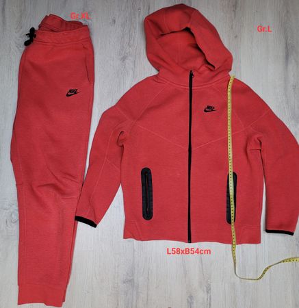 Nike Tech Fleece Anzug Kinder Gr. L/XL Rot guter Zustand