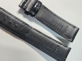 Original IWC E05730 Alligatorband schwarz 20/18 mm – neu