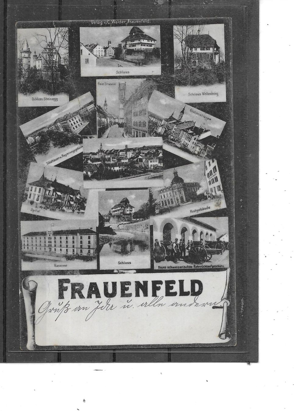 Cartes postales: TG Frauenfeld 1906 – D'occasion à Schocherswil par Wilare
