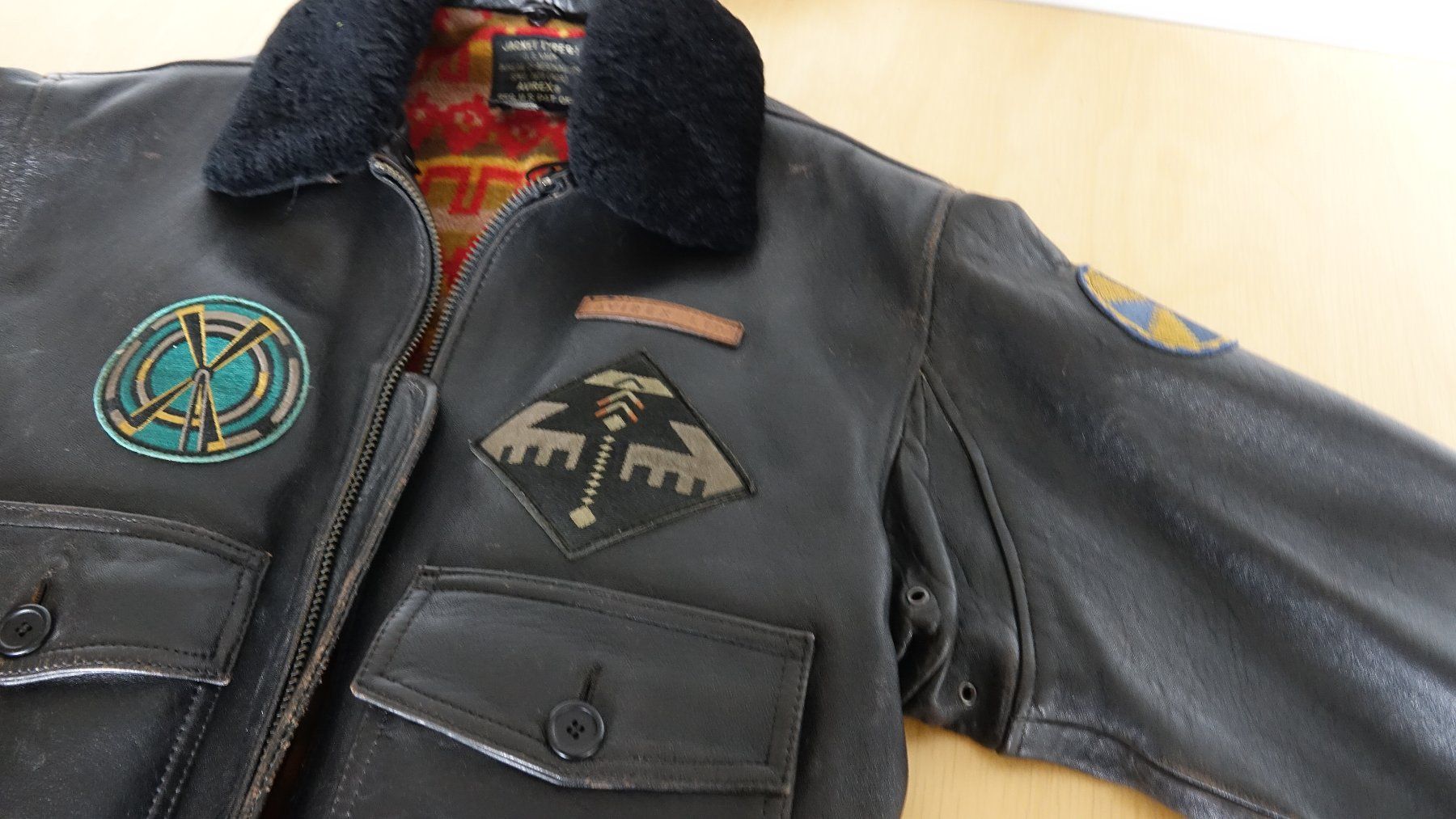 Avirex Jacken: AVIREX Vintage Lederjacke – Neu (gemäss Beschreibung) aus Canobbio von rima71 8