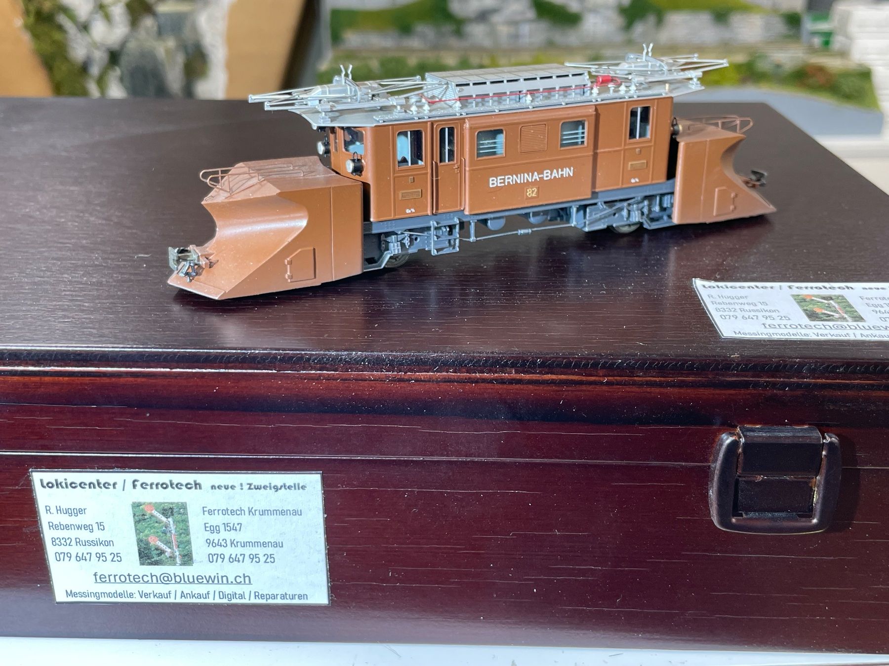 Ferro-suisse Modellini di ferrovie: Ferro Suisse Bernina- Set A / 5-teilig – Usato da Krummenau venduto da ferrotech 5
