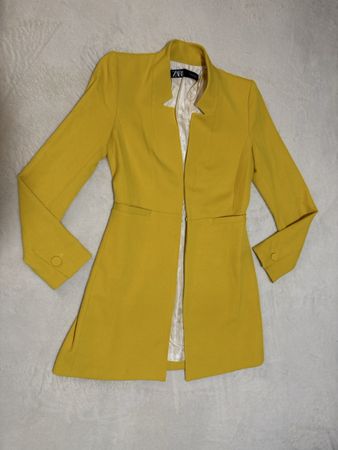 Zara Sako, Gr. XS, Senfgelb, Top Zustand, Herbst 🍂