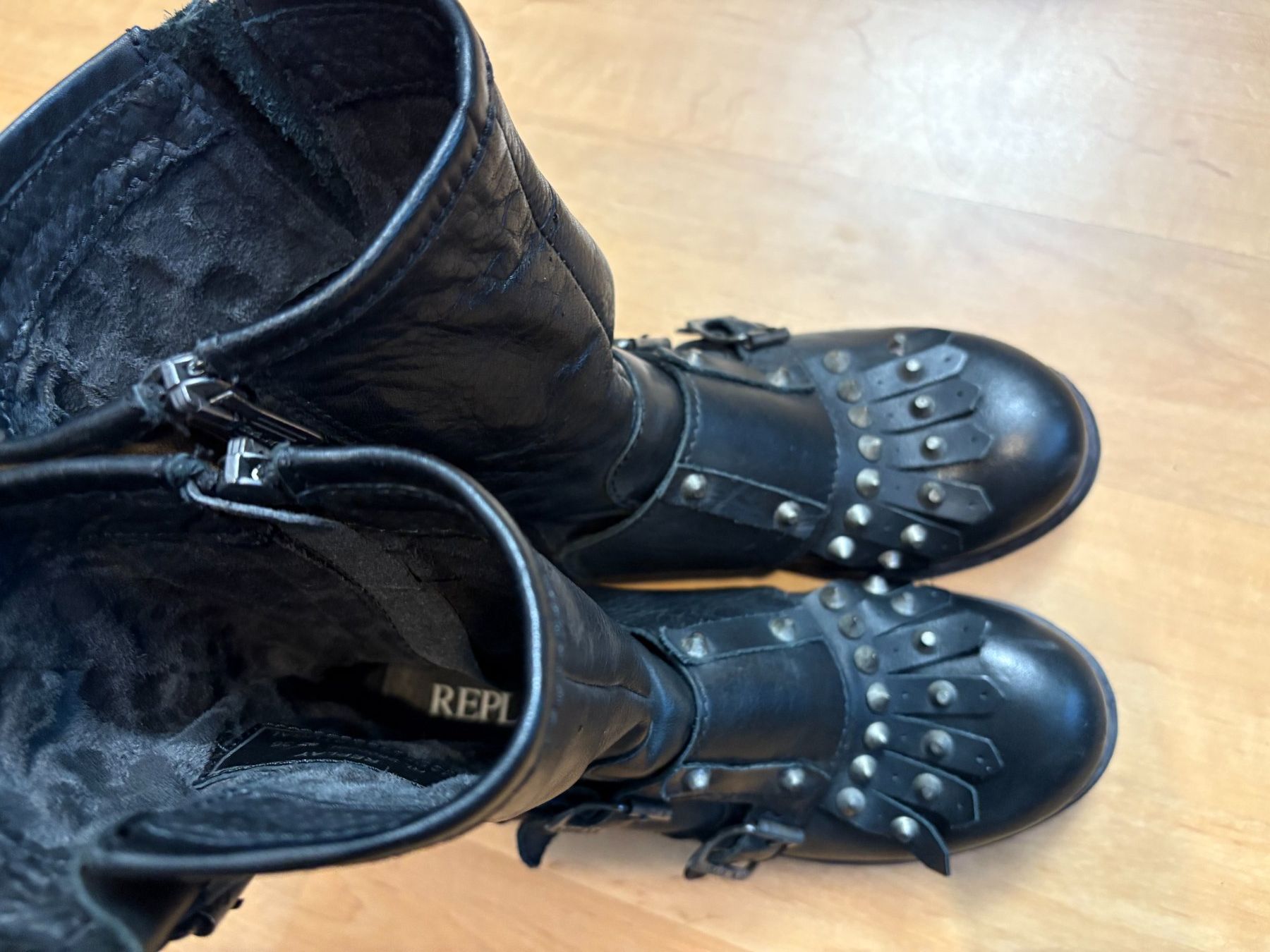 Replay Damenschuhe: Spezielle Boots REPLAY Gr. 36/37 – Neu (gemäss Beschreibung) aus Willisau von ani_gtk8