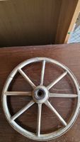 Holzrad Dekoration Landhausstil ca 32cm Durchmesser antik