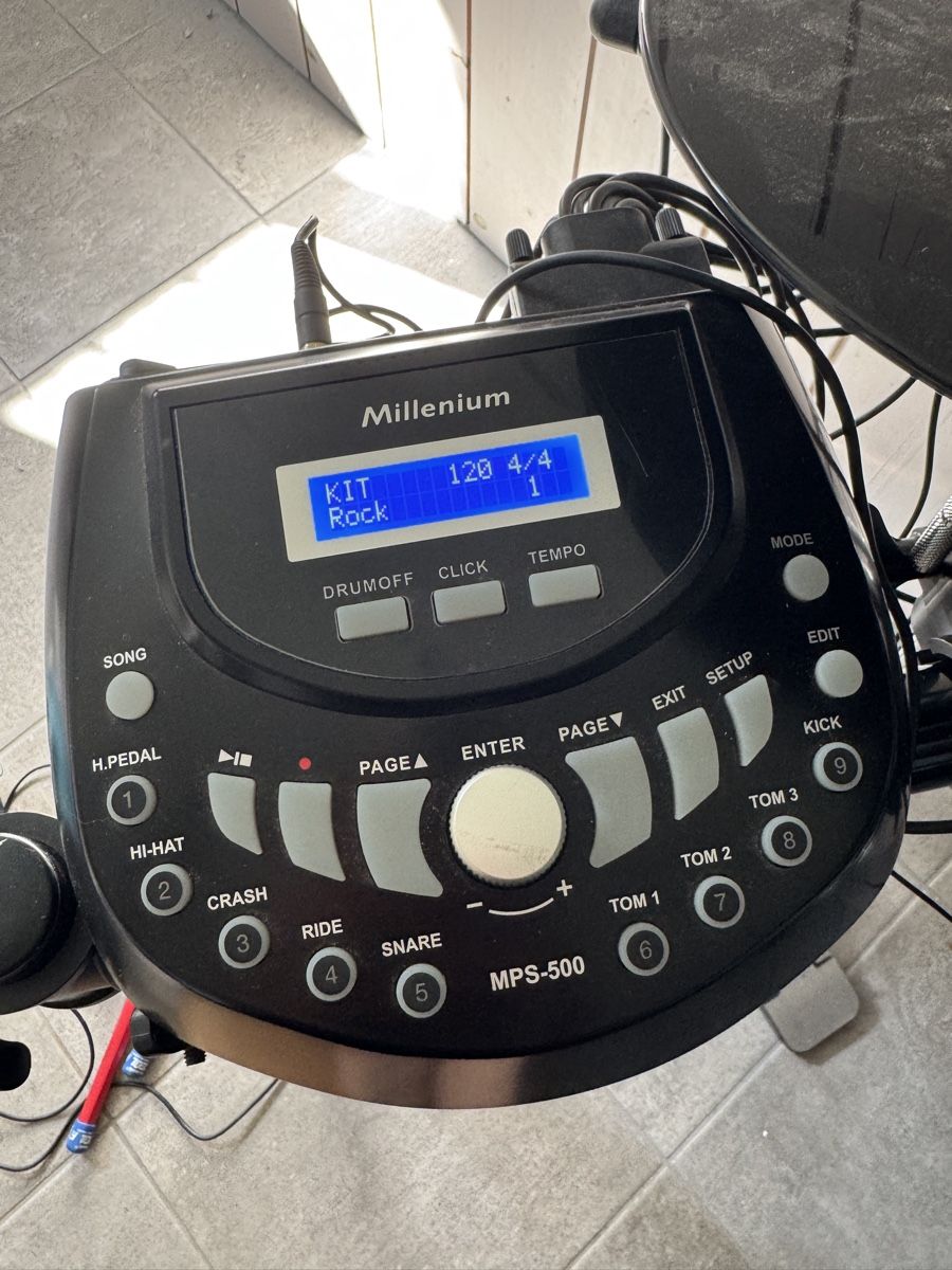 Musikinstrumente: E-Drum Set | Millenium MPS-500 – Gebraucht aus Wabern von mikemikelehmann 1