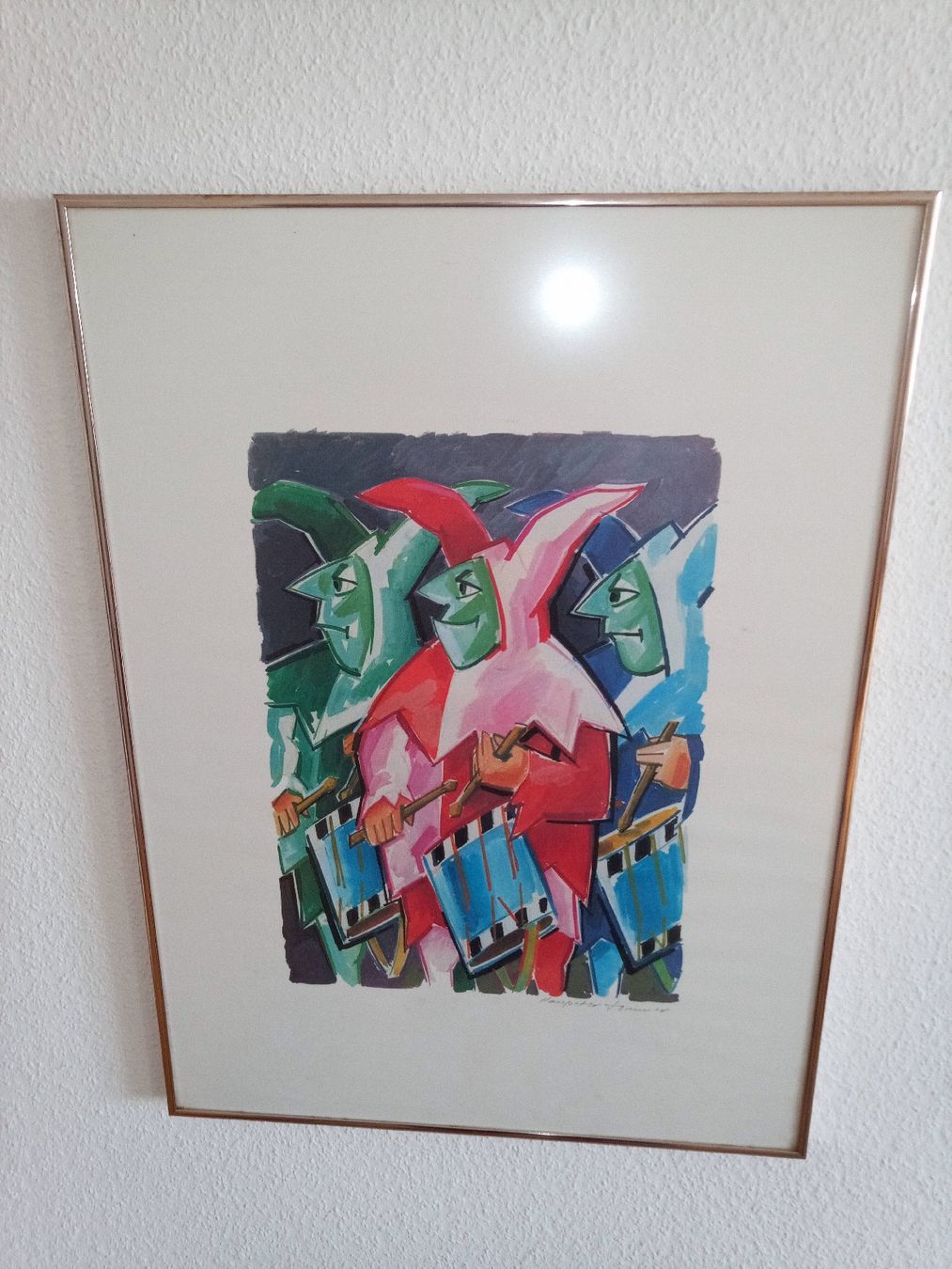 Poster & Bilder: Fasnacht Bild von Hans-Peter Sommer – Gebraucht aus basel von markusb07