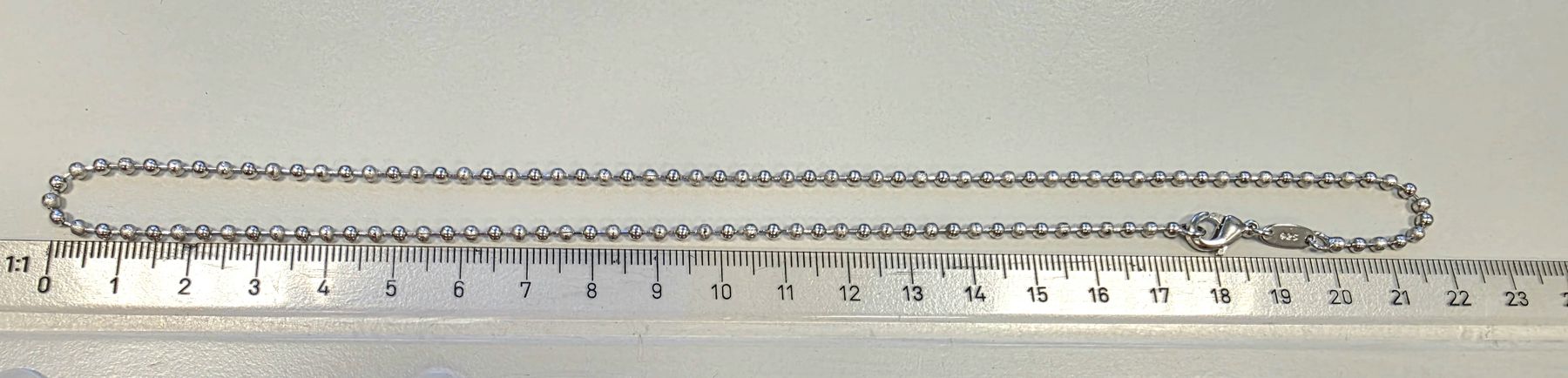 Catenine: Kugelkette Silber 925 – Nuovo (secondo la descrizione) da Madetswil venduto da triforuz 2