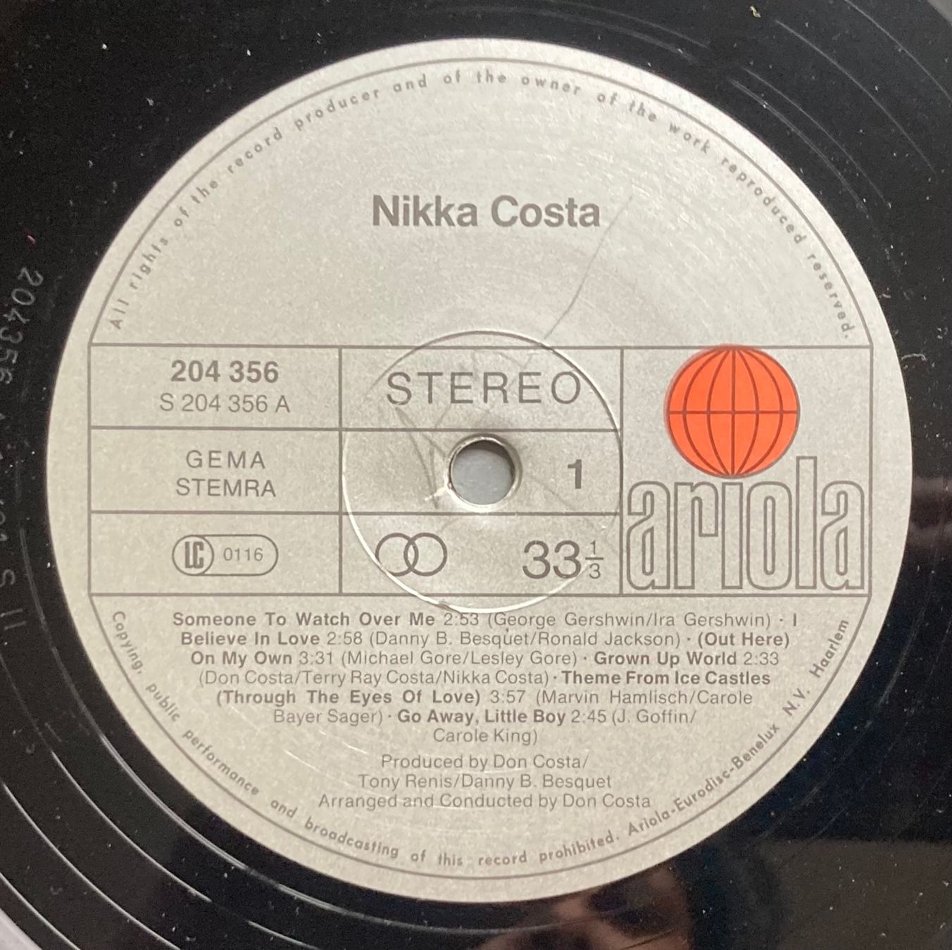 Schallplatten: NIKKA COSTA - NIKKA COSTA – Gebraucht aus Poliez-Pittet von Newtown-Records 2