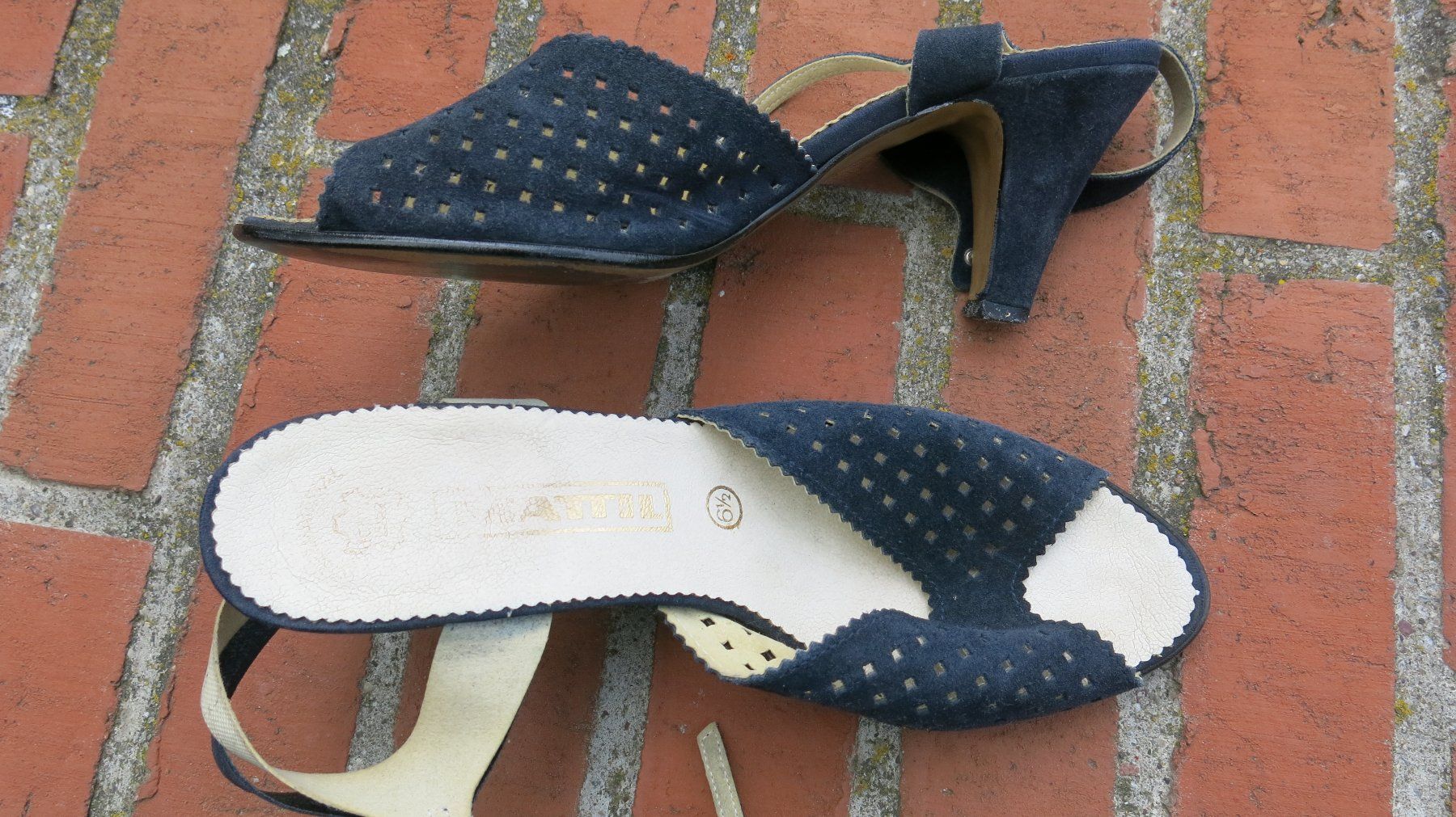 Scarpe da donna: Nappaleder Sandale mit hohen Absätzen Gr. 39,5 – Usato da Zollikofen venduto da MiMo2022 4