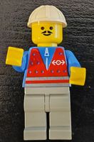 Lego Figur Bauarbeiter mit Helm Vintage 1998