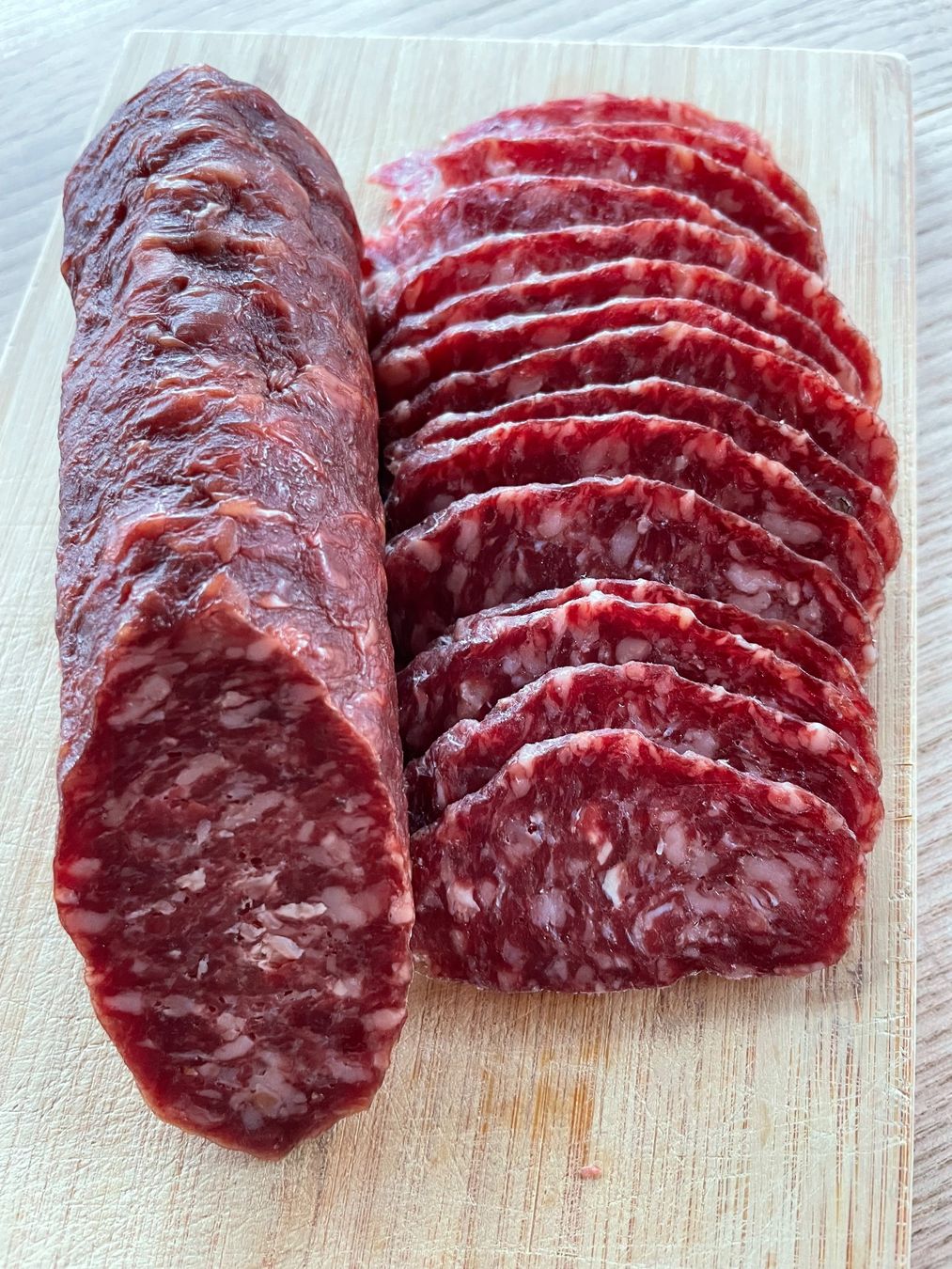 Cibi & Specialità: Trockenwurst vom Rind – Nuovo e nell'imballaggio originale da Hasliberg-Goldern venduto da flowerbauer74 1