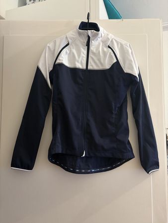 CMP Damen Rad-/Laufjacke 2-in-1 S/38 – Navy/Weiss