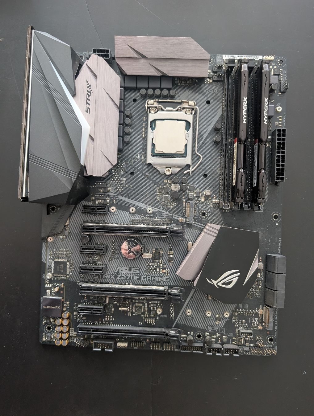 ASUS ROG Strix Z270F Gaming + Intel i7-7700K + 16GB RAM (Gebraucht