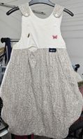 Babyschlafsack Baumwolle beige Grösse 80-86 mit Riss