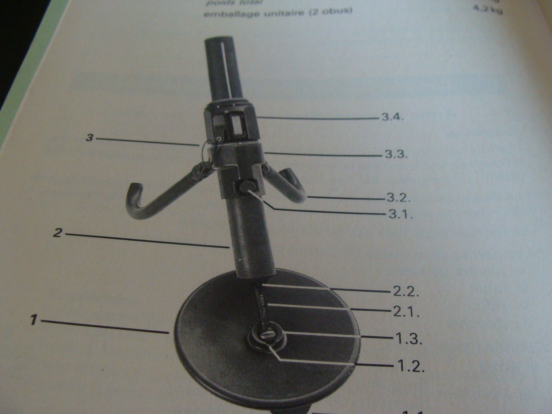 Armée suisse Armes blanches: Le lance mines 6 cm armée suisse. – Neuf avec emballage d'origine à Cuarny par hen_g7hn