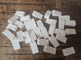 lego 30363 lot de 30 pièces White Slope 18 4 x 2