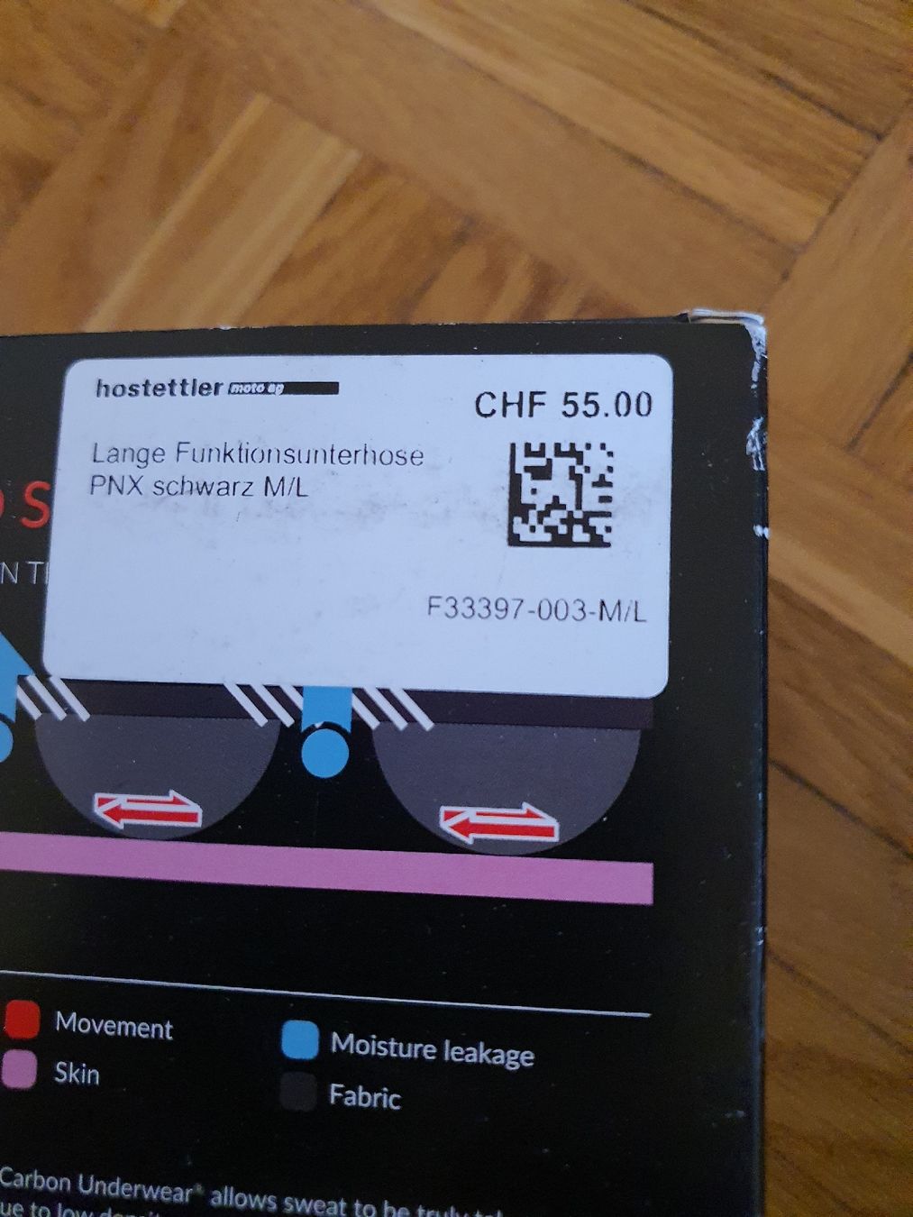 Lotti di vestiti: Funktions Wäsche Motorrad – Nuovo e nell'imballaggio originale da Bubikon venduto da str_92ww