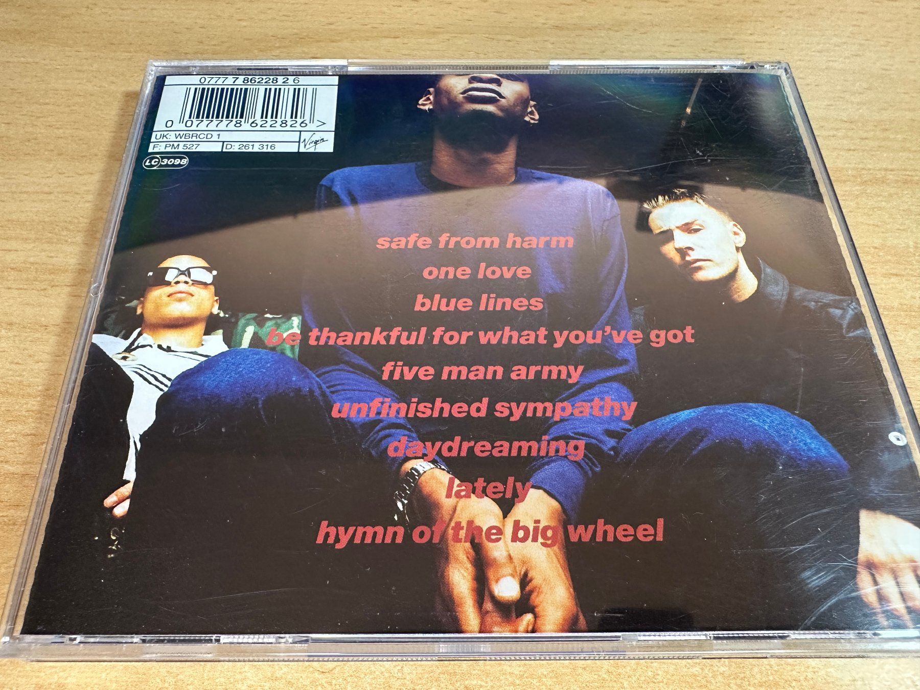 CDs: Y3 Massive Attack – Blue Lines – Gebraucht aus Rikon im Tösstal von Alpenmutz 1