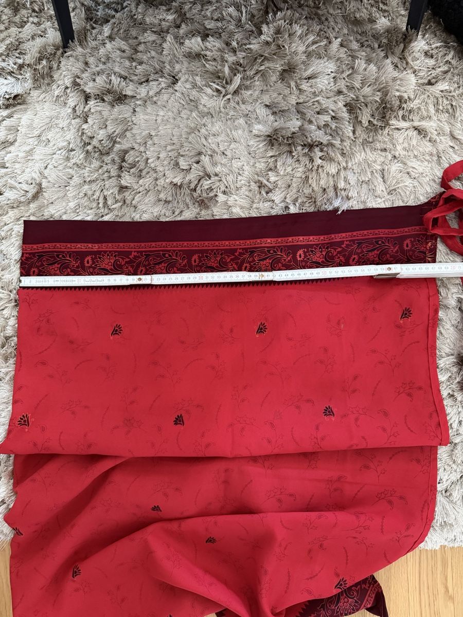 Vestiti: Kleid /Wickelkleid/ Rot, Grösse  S-M – Usato da Basel venduto da Ksjusha 6