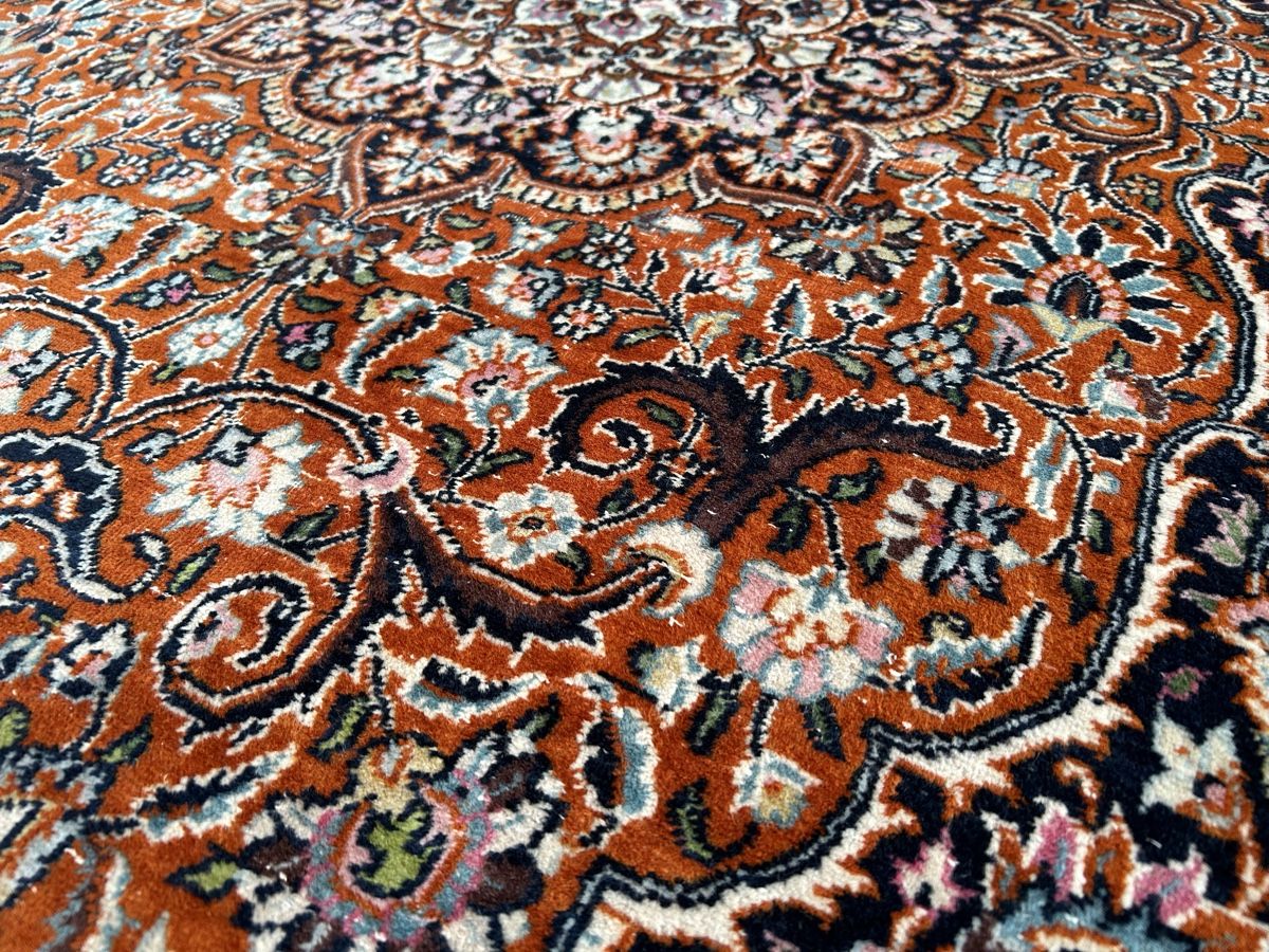 Tappeti: Orientteppich mit Fransen, braun gemustert, gebraucht – Usato da Lanzenhäusern venduto da vic63 2