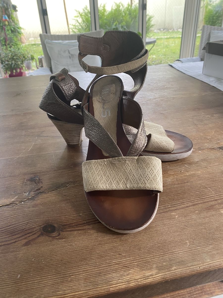 Raufutterernte: Sandalette sehr bequem – Gebraucht aus Luterbach von Klematis01 1