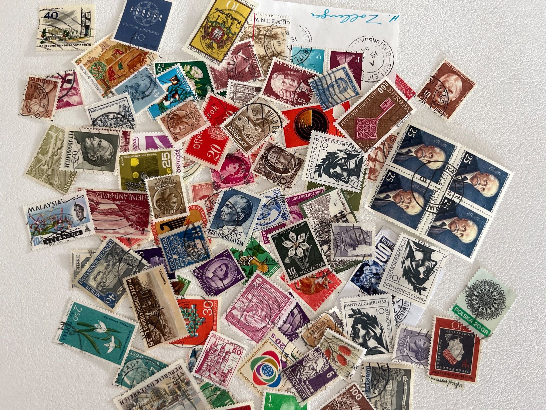 Tutti i francobolli: Lot 3: Lot mid Mix Briefmarke – Usato da Chiasso venduto da AzenYa 1