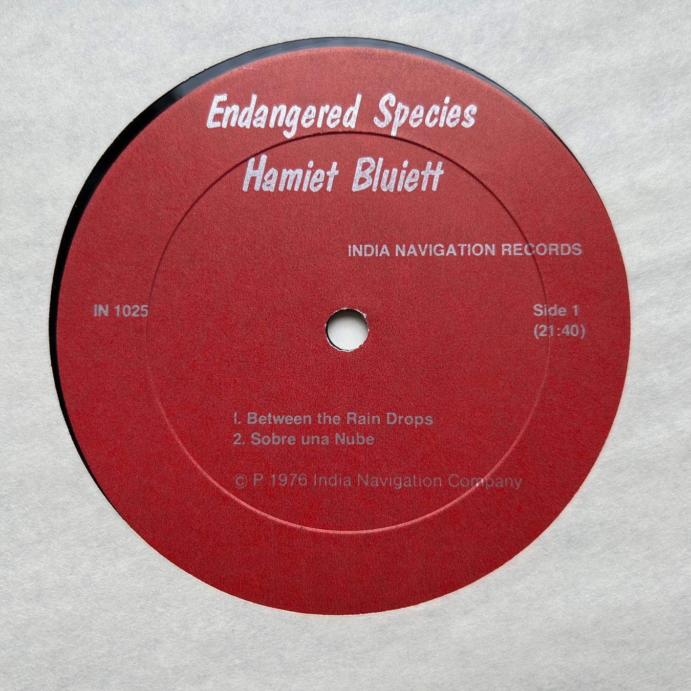 Dischi in vinile: Hamiet Bluiett  Endangered Species LP – Usato da Lausanne venduto da Pask1 2