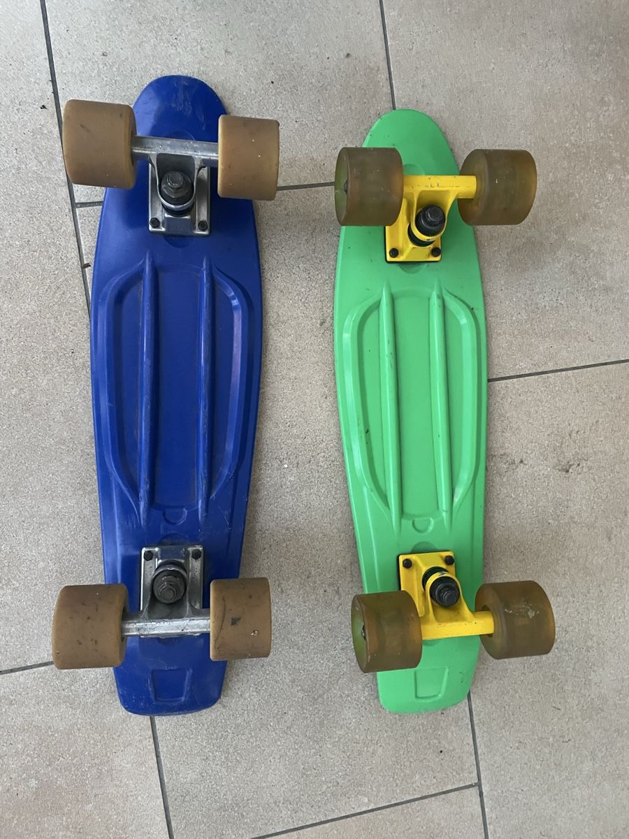 Penny Skateboards Skateboards: 2x Area Pennyboard vert et bleu – Usato da Montreux venduto da loic_13 1