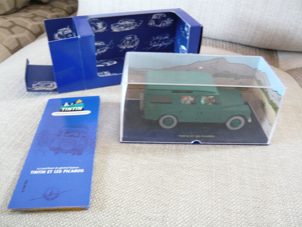 LAND ROVER TINTIN 1;43 METAL TINTIN ET LES PICAROS | Kaufen auf Ricardo