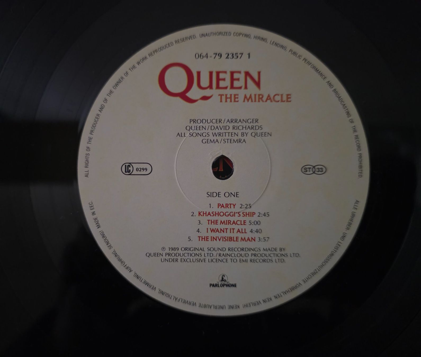 Schallplatten: Queen LP – The Miracle – Gebraucht aus Root von atelier22 2
