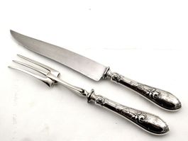 Service gigot Jezler Fuchsia argent 800 Tranchierbesteck
