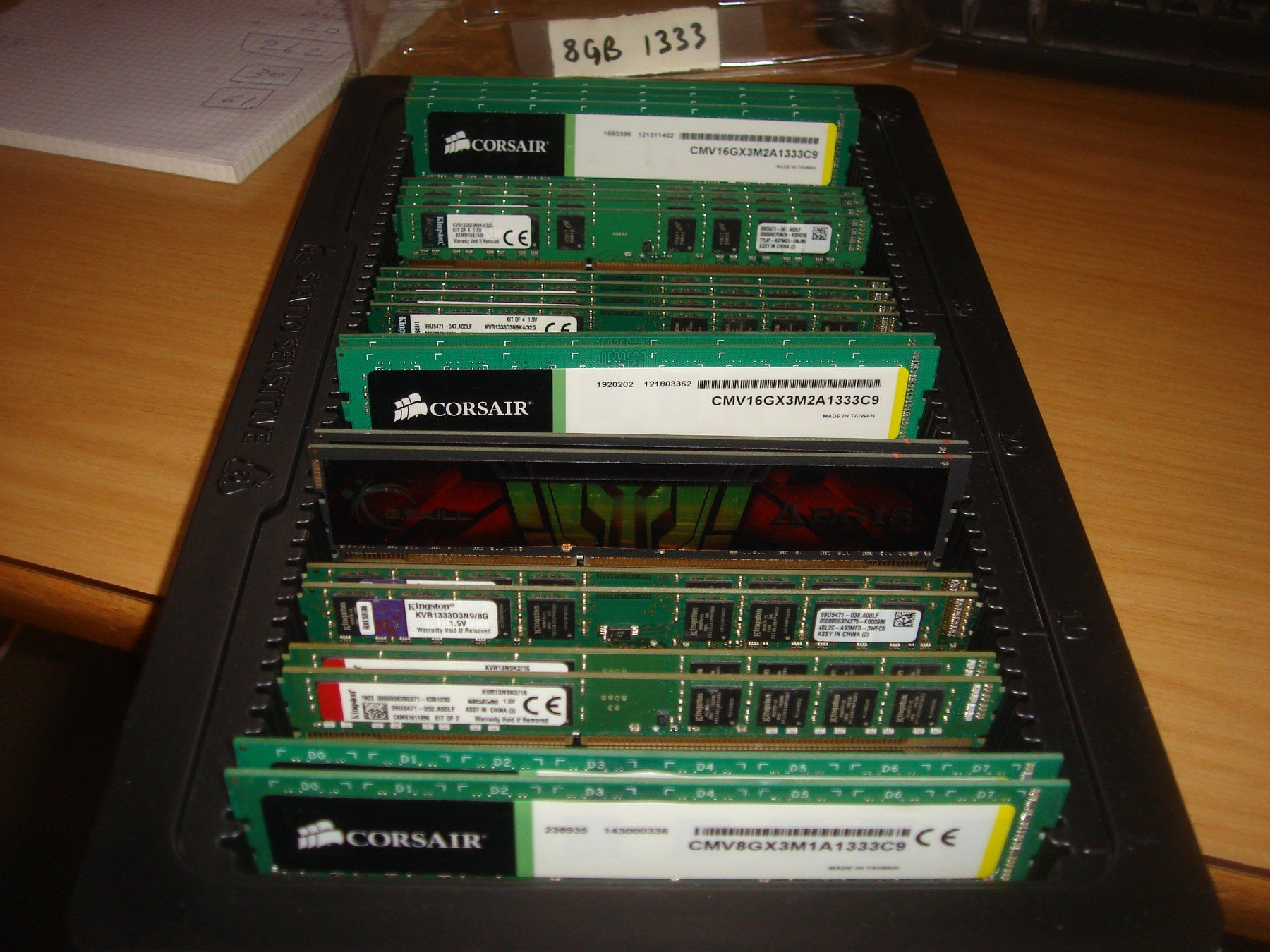 1 stück 8gb ddr3 PC3 10600 (1333) RAM für Computer. (Gebraucht) in St ...