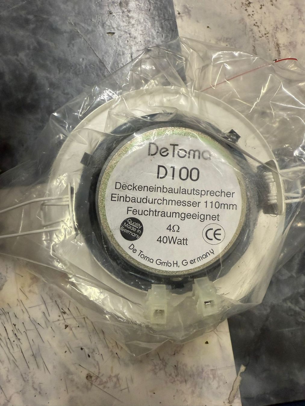 Casse acustiche: DeToma Deckenlausprecherpaar D100 – Nuovo (secondo la descrizione) da Oberengstringen venduto da Limmat8102 1