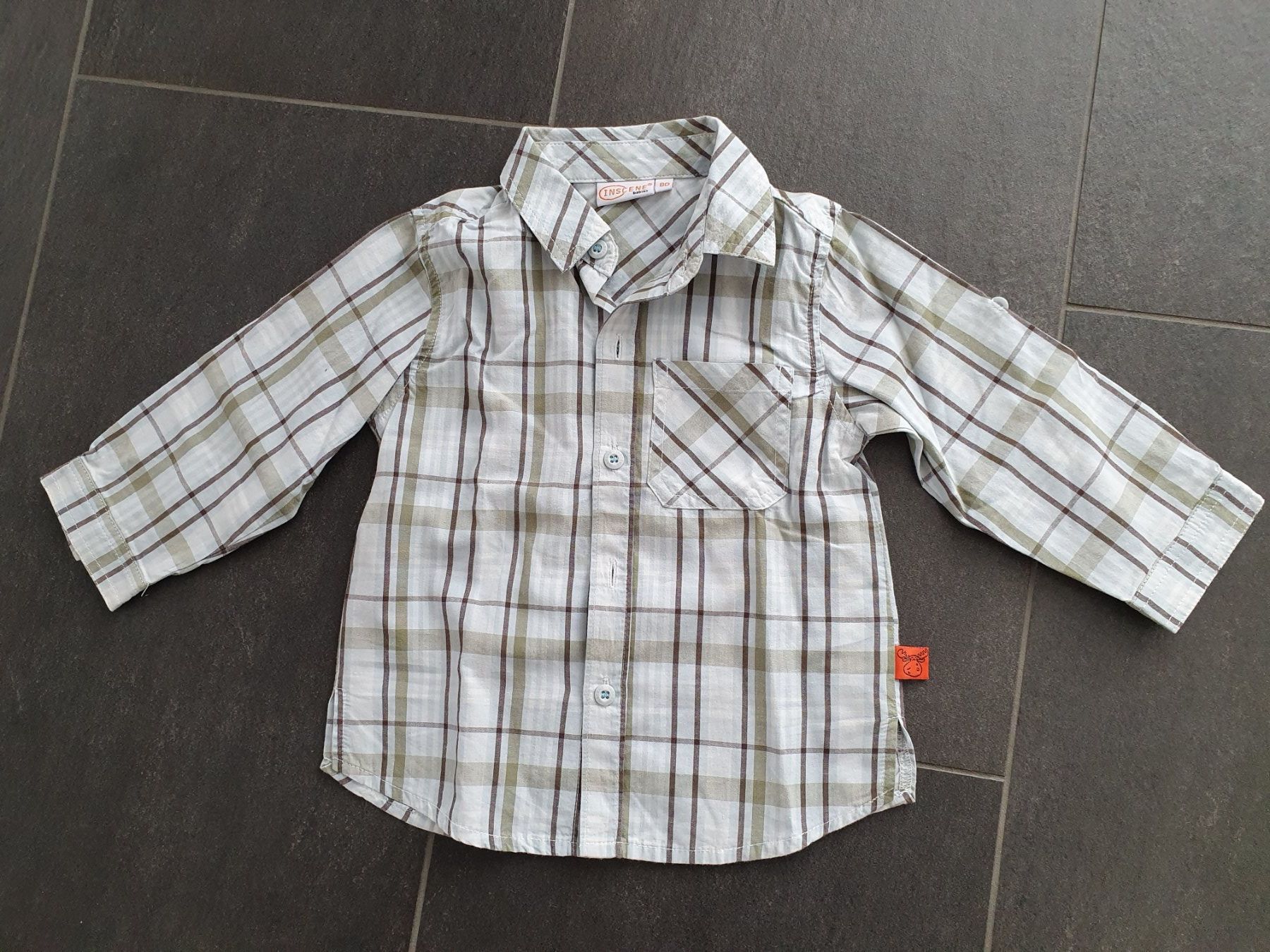 Camicie, T-shirt & Polo: Hemd Gr 80 kariert – Usato da Oberegg venduto da Roberto24